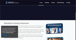 Desktop Screenshot of newfinance.com.pl