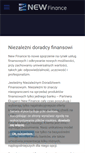 Mobile Screenshot of newfinance.com.pl